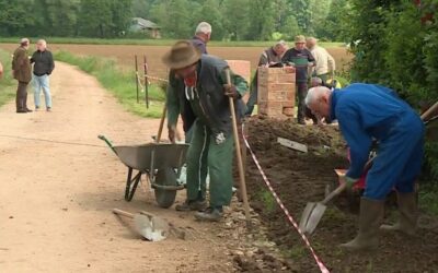 Retraités de Saône-et-Loire rénovent le patrimoine communal